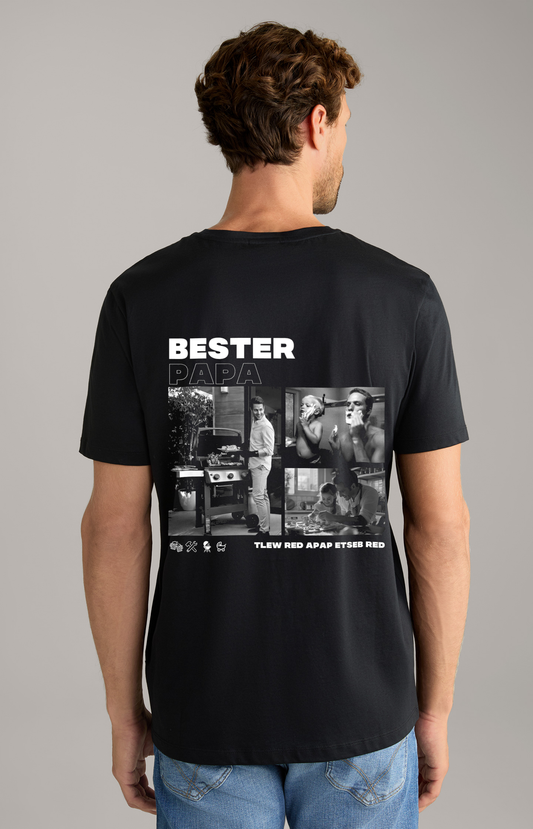 Bester Papa Shirt Personalisierbar